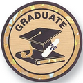 48 Series Academic Mylar Insert Disc (Graduate)